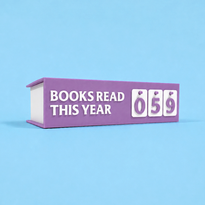 Books Read Counter 📚