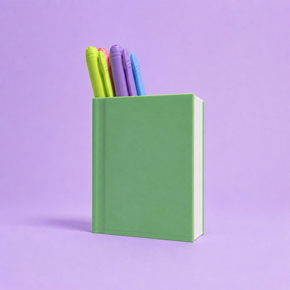 Book Shaped Pen Holder 🖊️