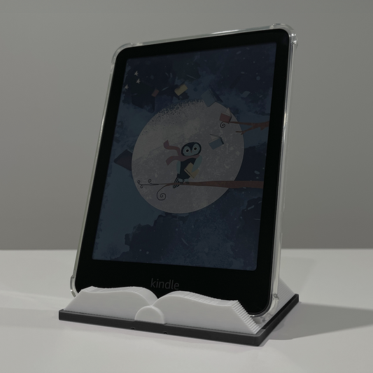 Open Book Kindle Stand