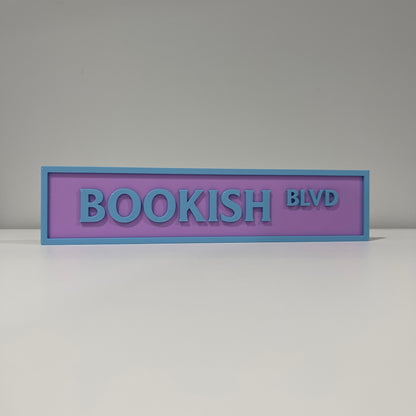 Bookish Street Signs