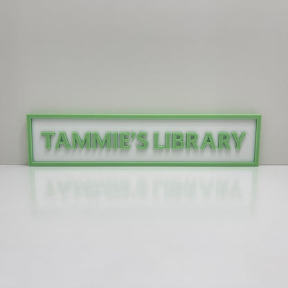 Bookish Street Signs