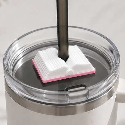 Book Straw Topper 🥤