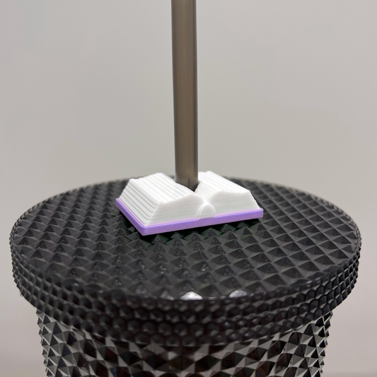Book Straw Topper
