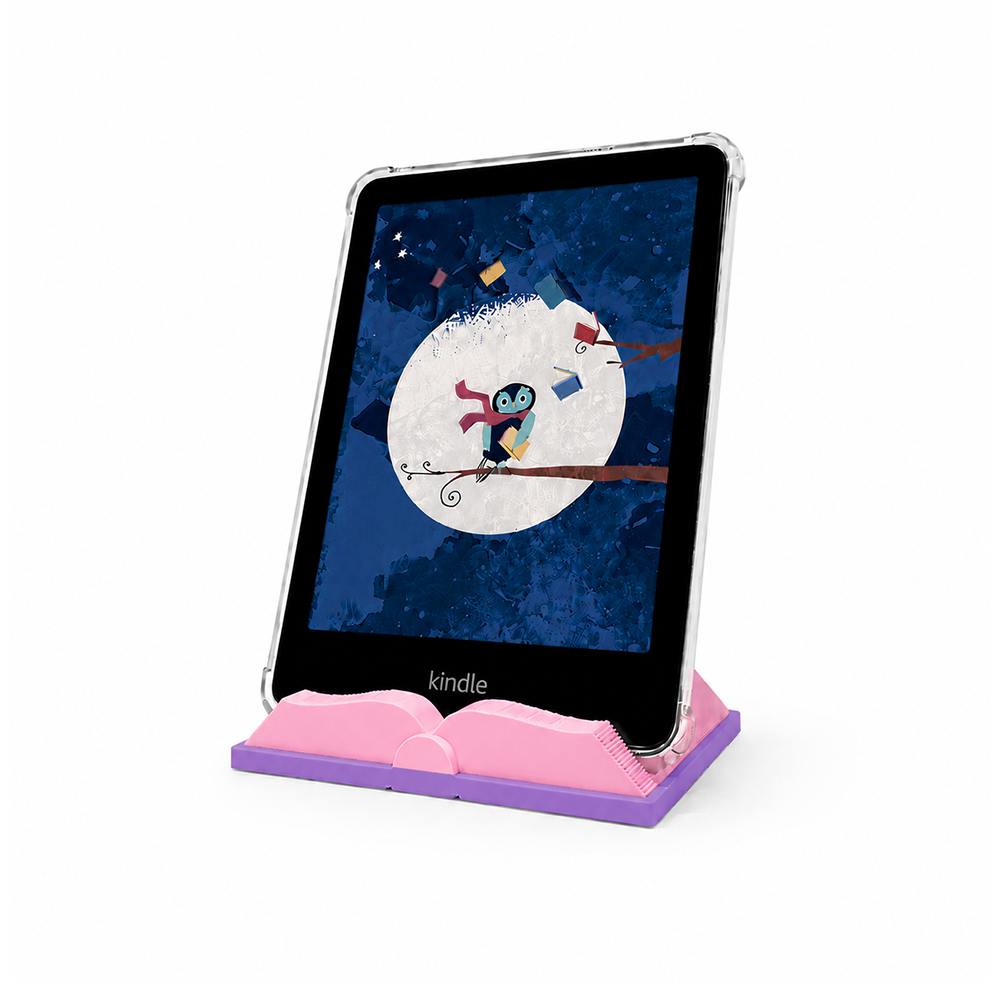 Open Book Kindle Stand 📖