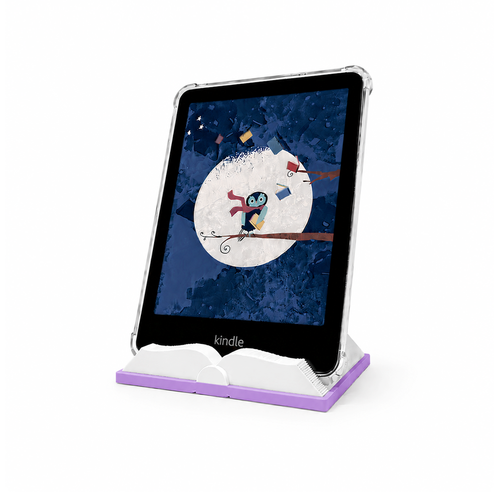 Open Book Kindle Stand 📖