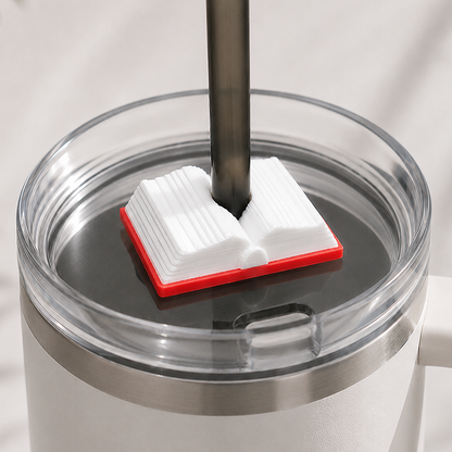 Book Straw Topper 🥤