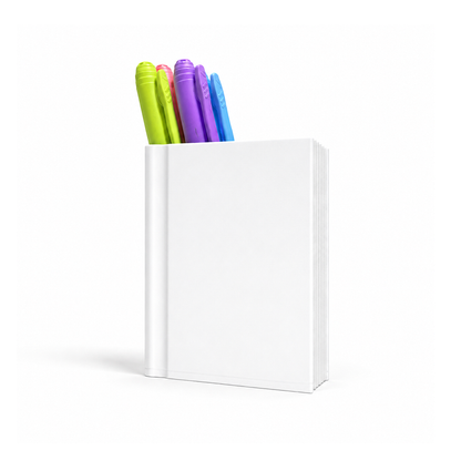 Book Shaped Pen Holder 🖊️